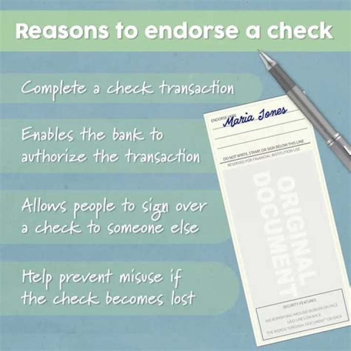 Can I deposit a unsigned check?